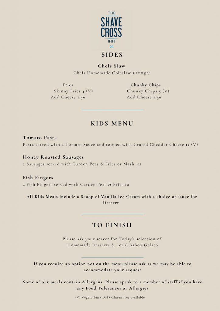 Food Menu 2